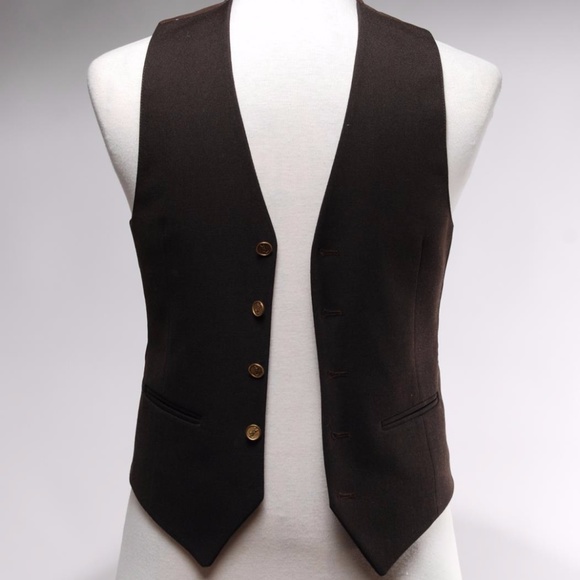 Yves Saint Laurent Two-Button Blazer Vest Set - Picture 4 of 5